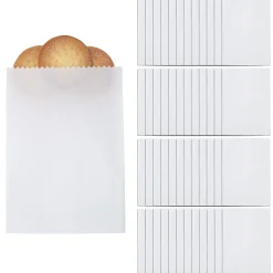 Bulk 50 Pc. Individual White Treat Bags