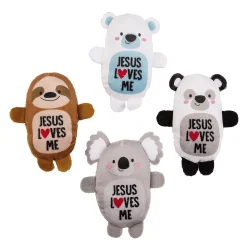 Bulk 50 Pc. Jesus Loves Me Stuffed Animal Assortment