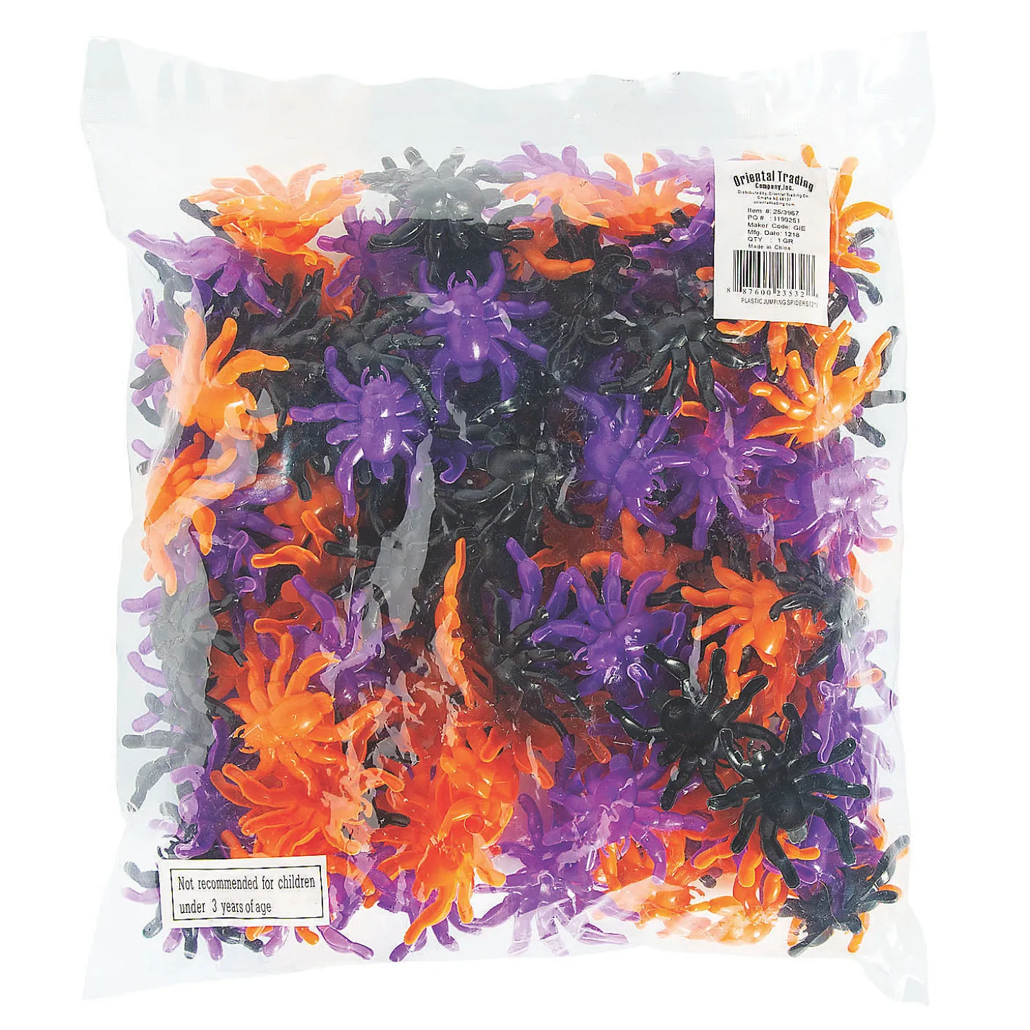 Bulk 144 Pc. Jumping Spiders