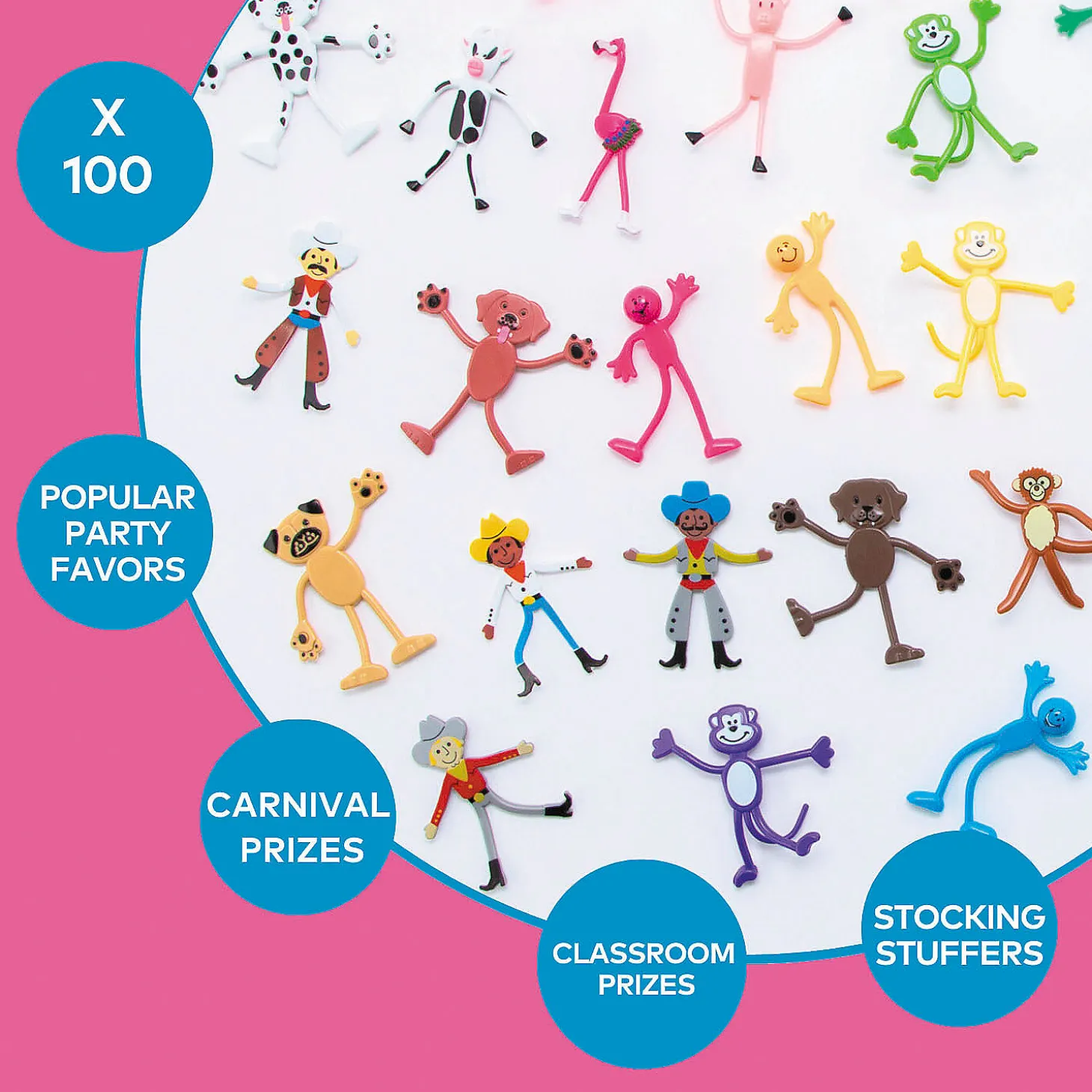 Bulk 100 Pc. Mega Bendable Assortment