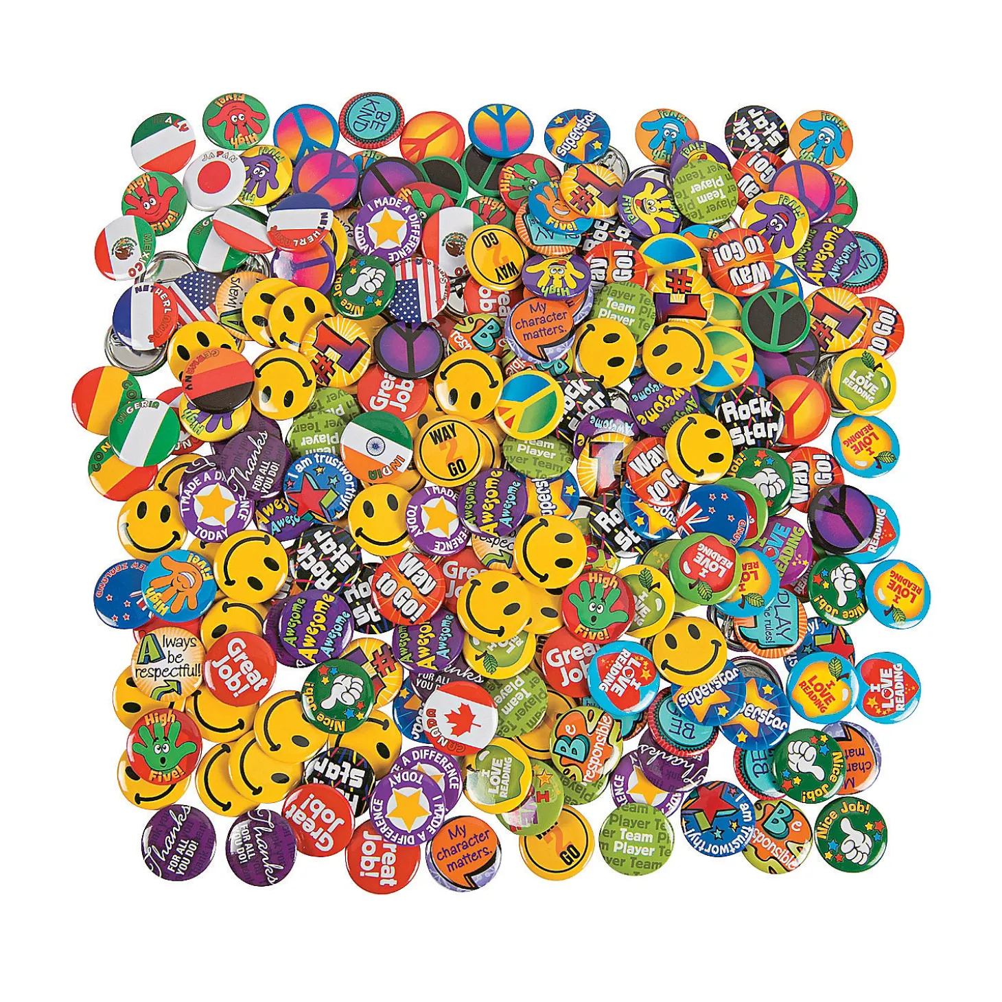 Bulk 250 Pc. Mini Button Assortment