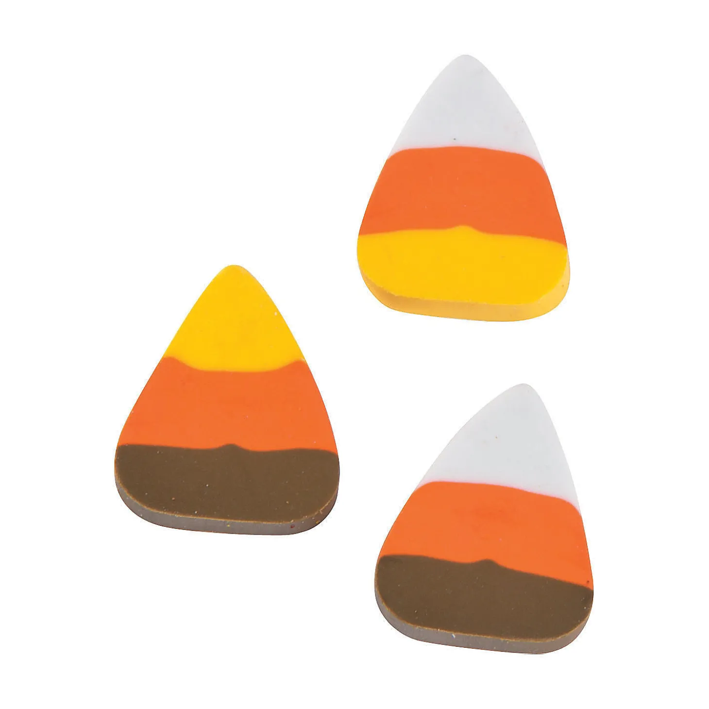 Bulk 144 Pc. Mini Candy Corn Erasers