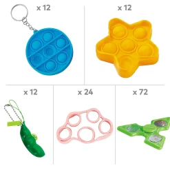 Bulk 120 Pc. Mini Fidget Toy Kit Assortment