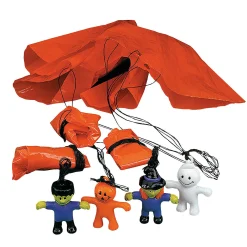 Bulk 48 Pc. Mini Halloween Character Paratroopers
