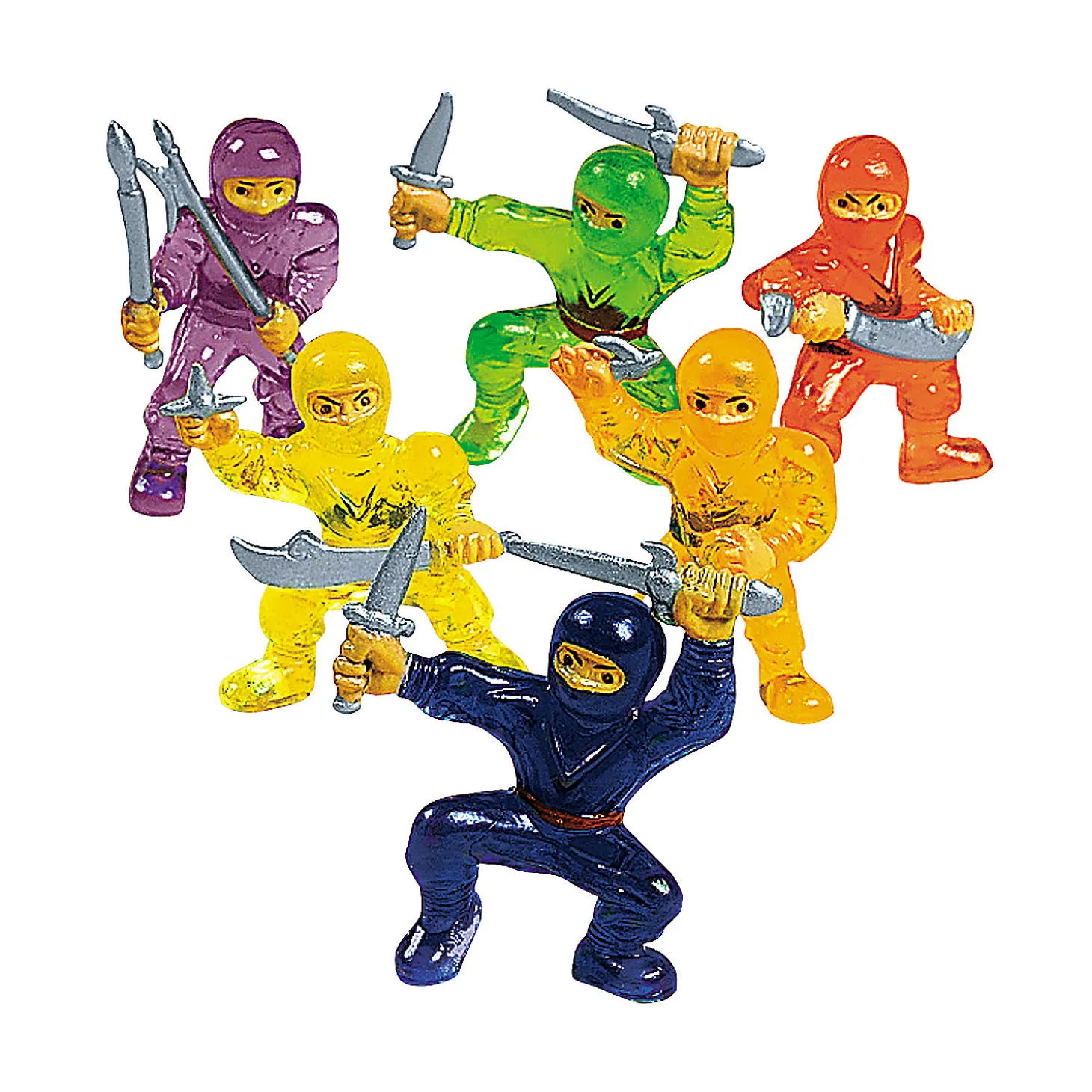 Bulk 48 Pc. Mini Ninja Warriors