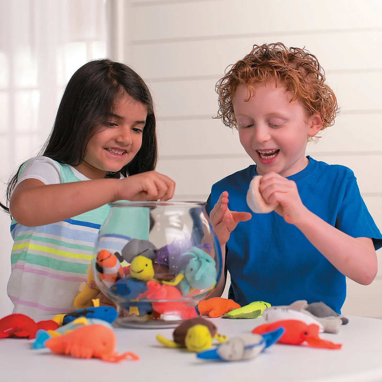 Bulk 50 Pc. Mini Stuffed Animal Sea Life Assortment