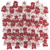 Bulk 72 Pc. Mini Valentine's Day Hugs & Kisses Stuffed Bears