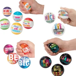 Bulk 48 Pc. Motivational Stress Toy Assortment