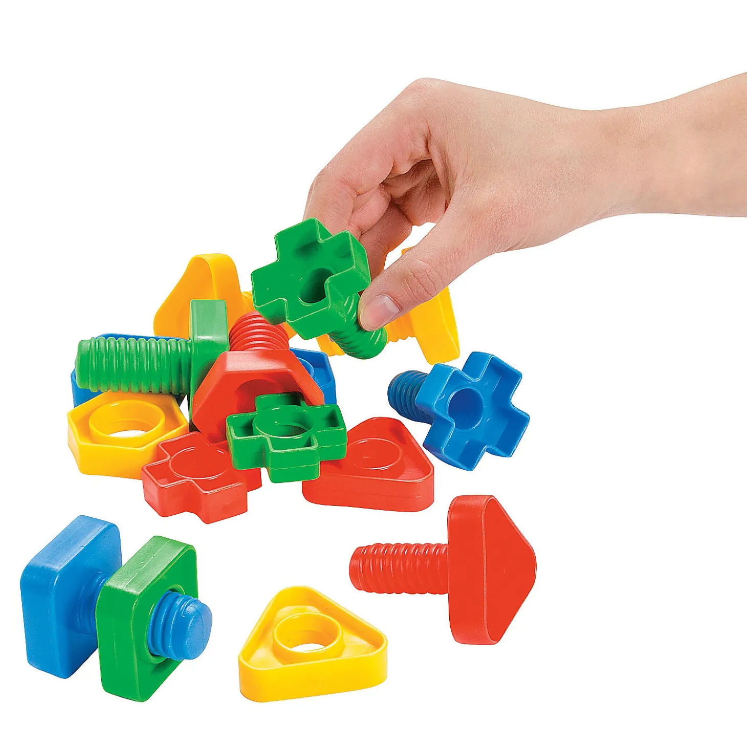Bulk 96 Pc. Nifty Nuts & Bolts Manipulatives