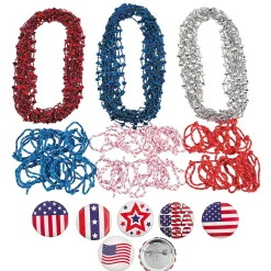 Bulk 144 Pc. Patriotic Jewelry Assortment