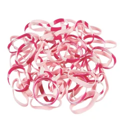 Bulk 144 Pc. Pink Ribbon Bracelet Assortment