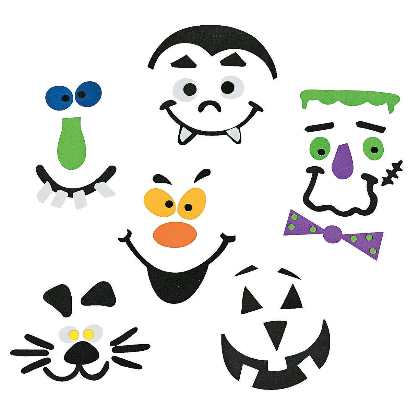 Bulk 50 Pc. Pumpkin Decorating Kit