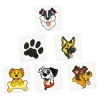 Bulk 72 Pc. Puppy Party Temporary Tattoos - 72 Pc.