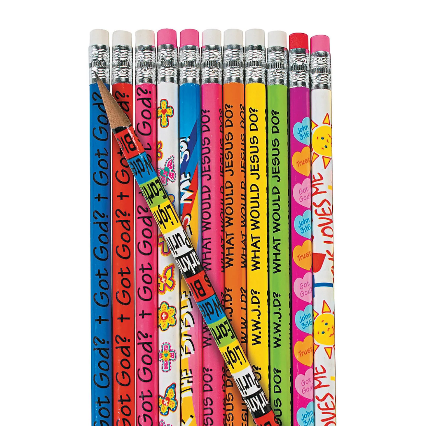 Bulk 252 Pc. Religious Pencil Assortment