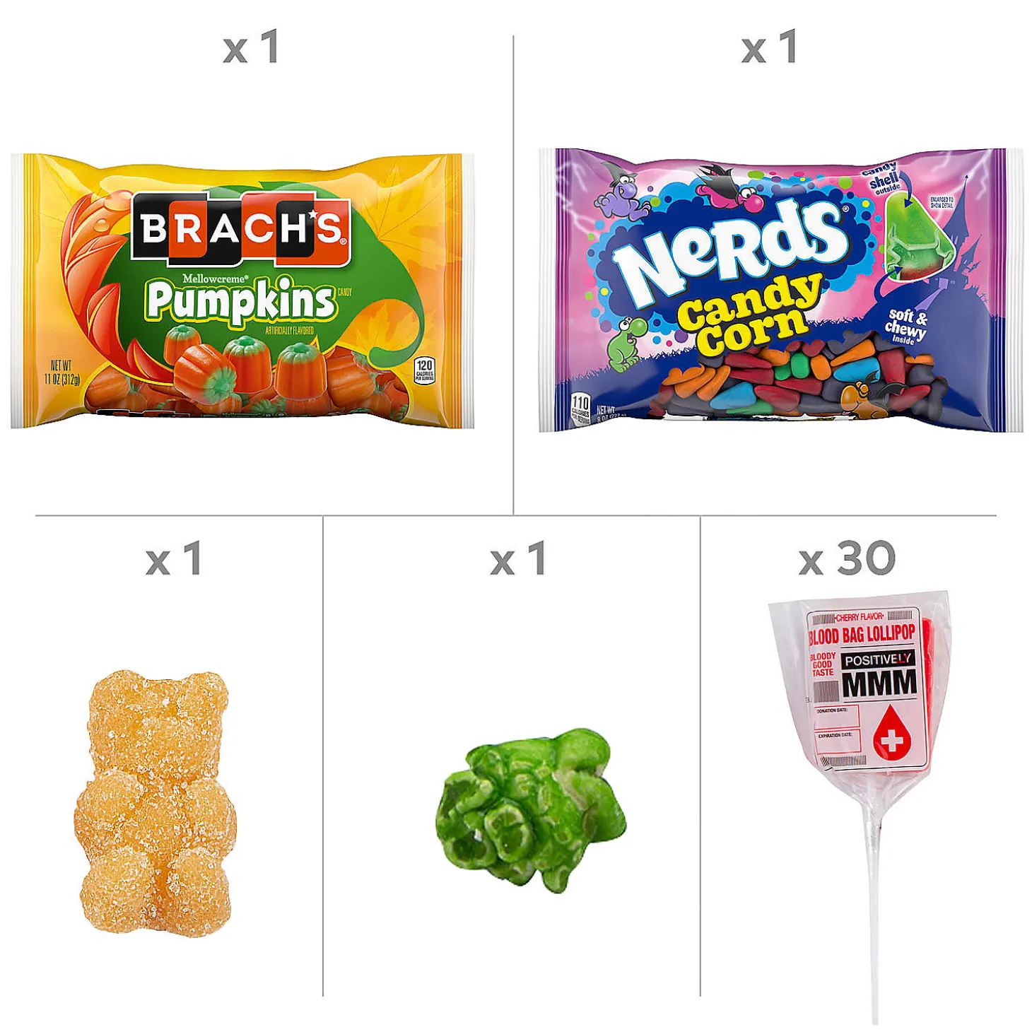 Bulk 633 Pc. Ultimate Halloween Candy Buffet