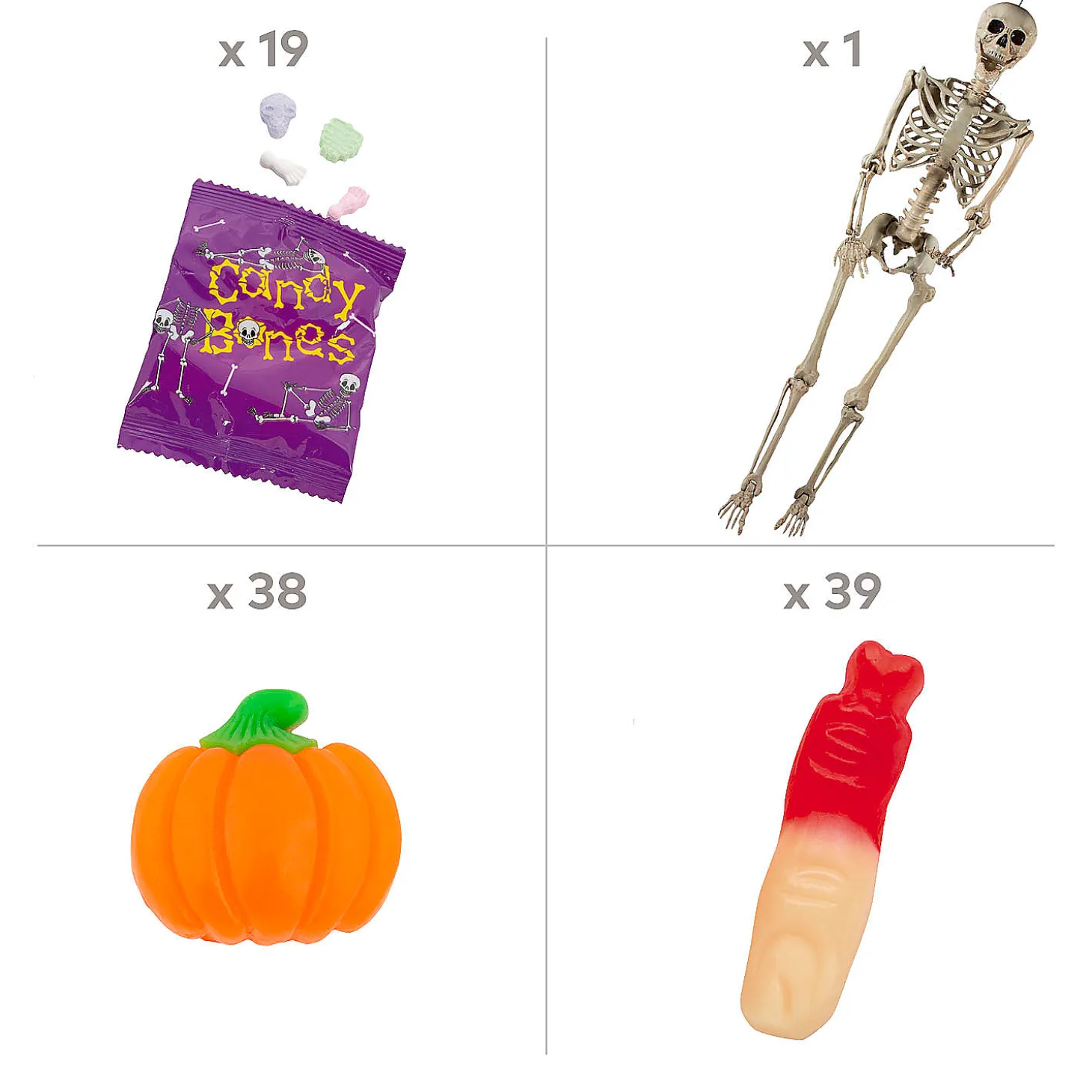 Bulk 633 Pc. Ultimate Halloween Candy Buffet