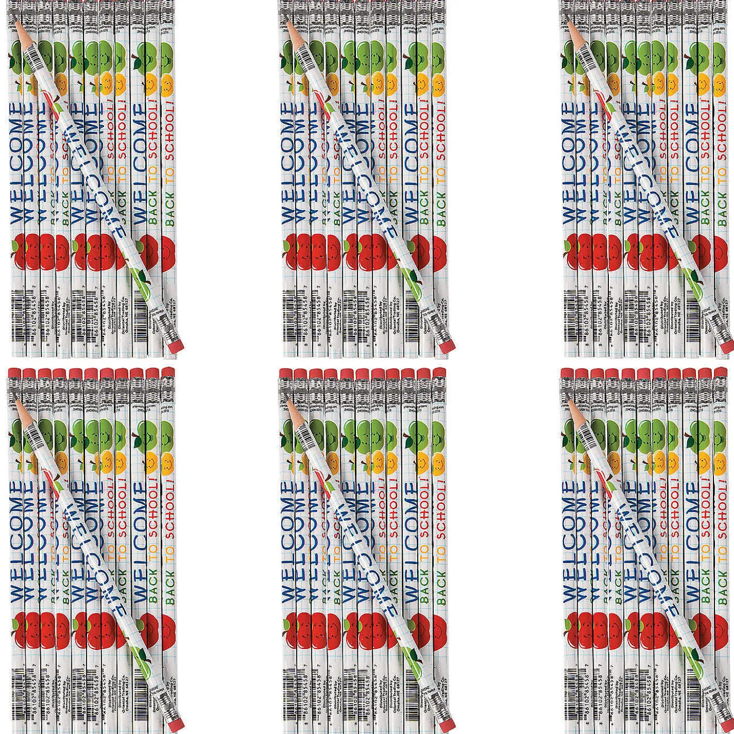 Bulk 144 Pc. Welcome Back To School Pencils