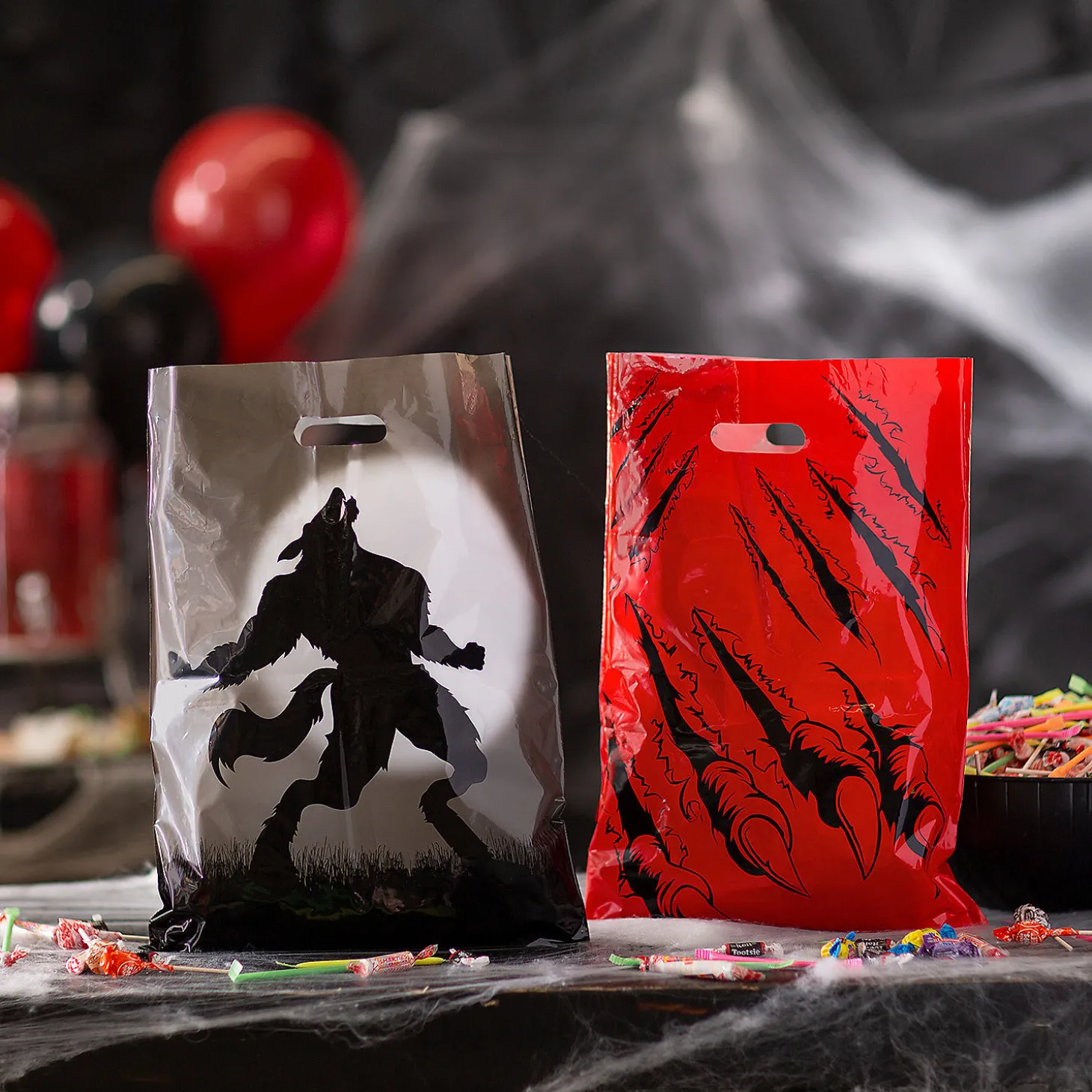 Bulk 50 Pc. Werewolf Slash Trick-Or-Treat Goody Bags