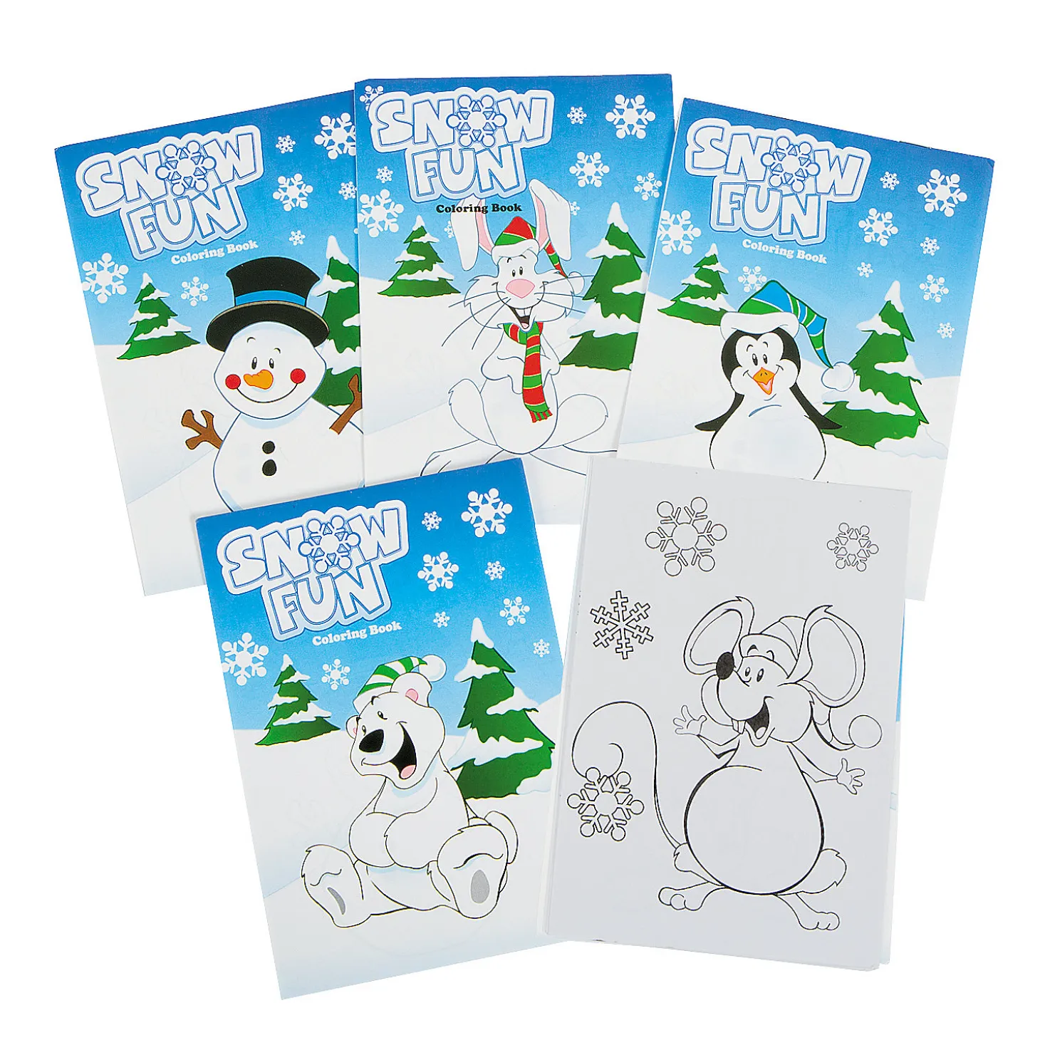 Bulk 72 Pc. Winter Wonderland Coloring Books