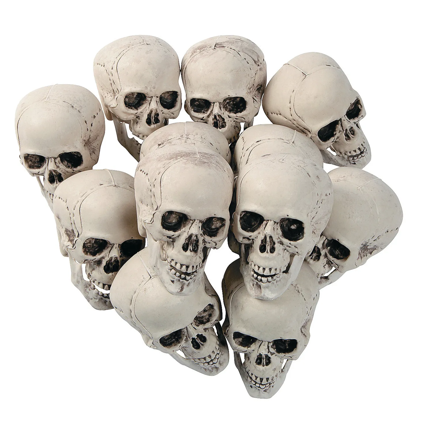 Bulk Bag Of Skulls - 36 Pc.