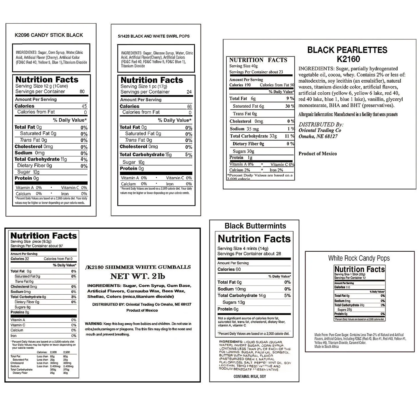 Bulk Candy Buffet Assortments