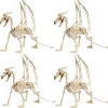 Bulk Halloween Dragon Skeletons - 4 Pc.