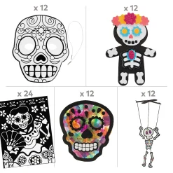 Bulk Makes 60 Day Of The Dead Craft Kit Assortment