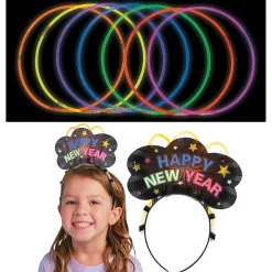 Bulk New Year's Eve Glow Accessories Kit For 48
