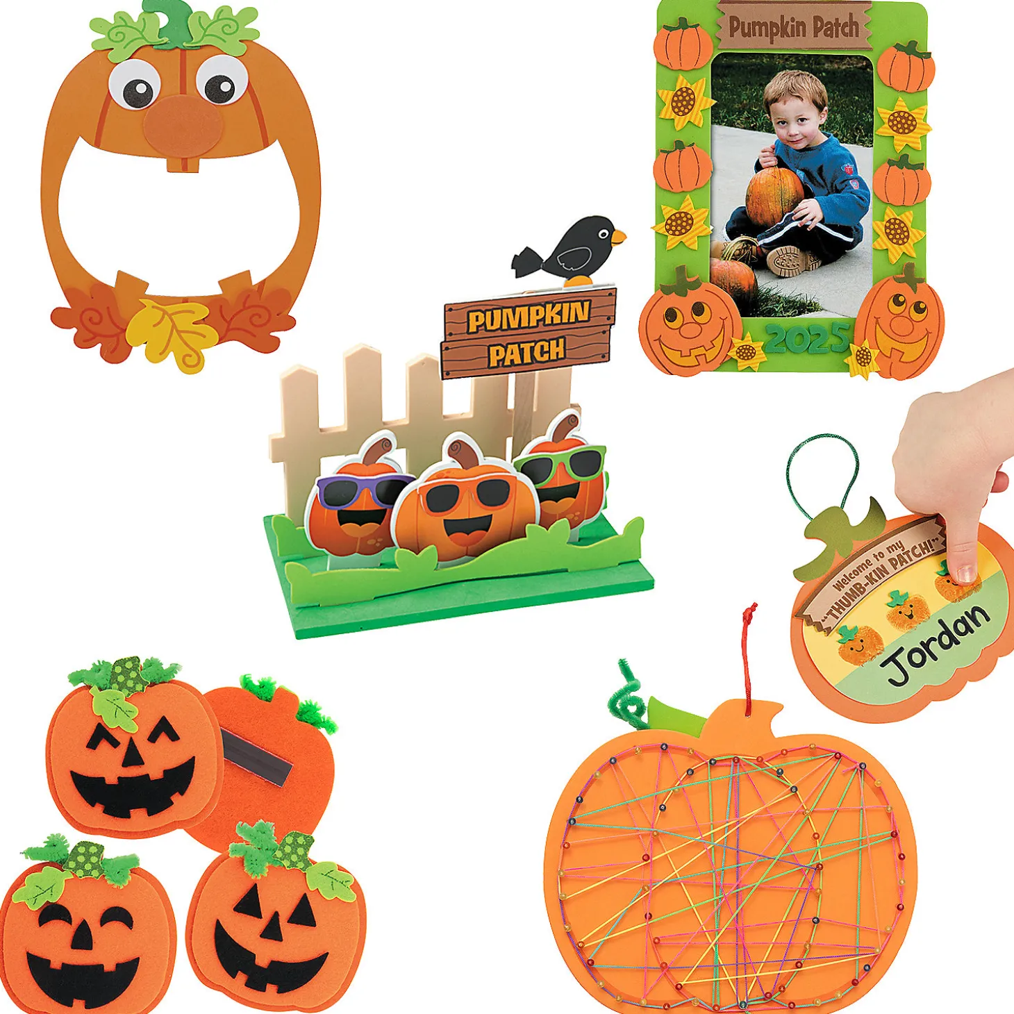 Bulk Perfect Pumpkins Craft Kit Assortment - Makes 72