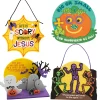 Bulk Religious Halloween Craft Assortment - Makes 48