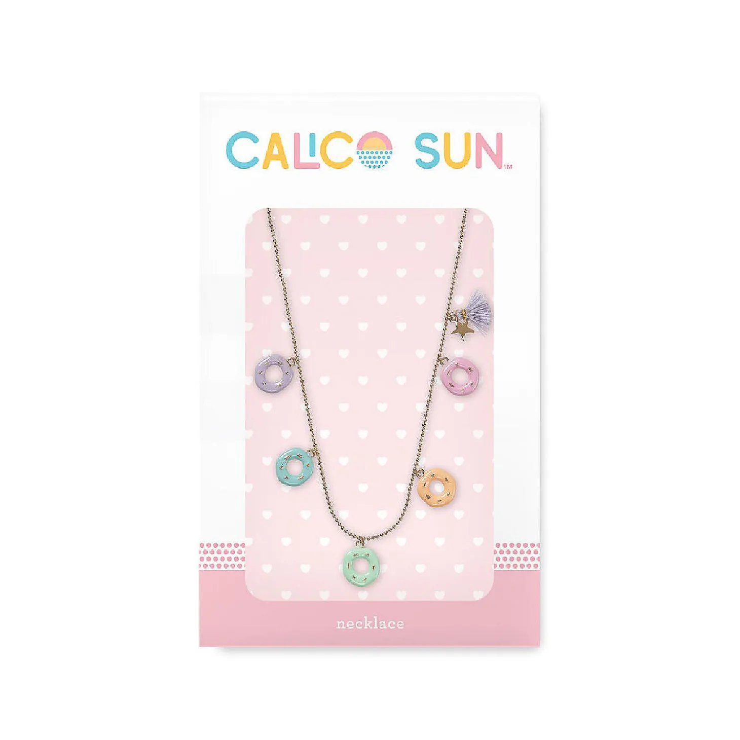 Calico Sun Amy Necklace - Donut