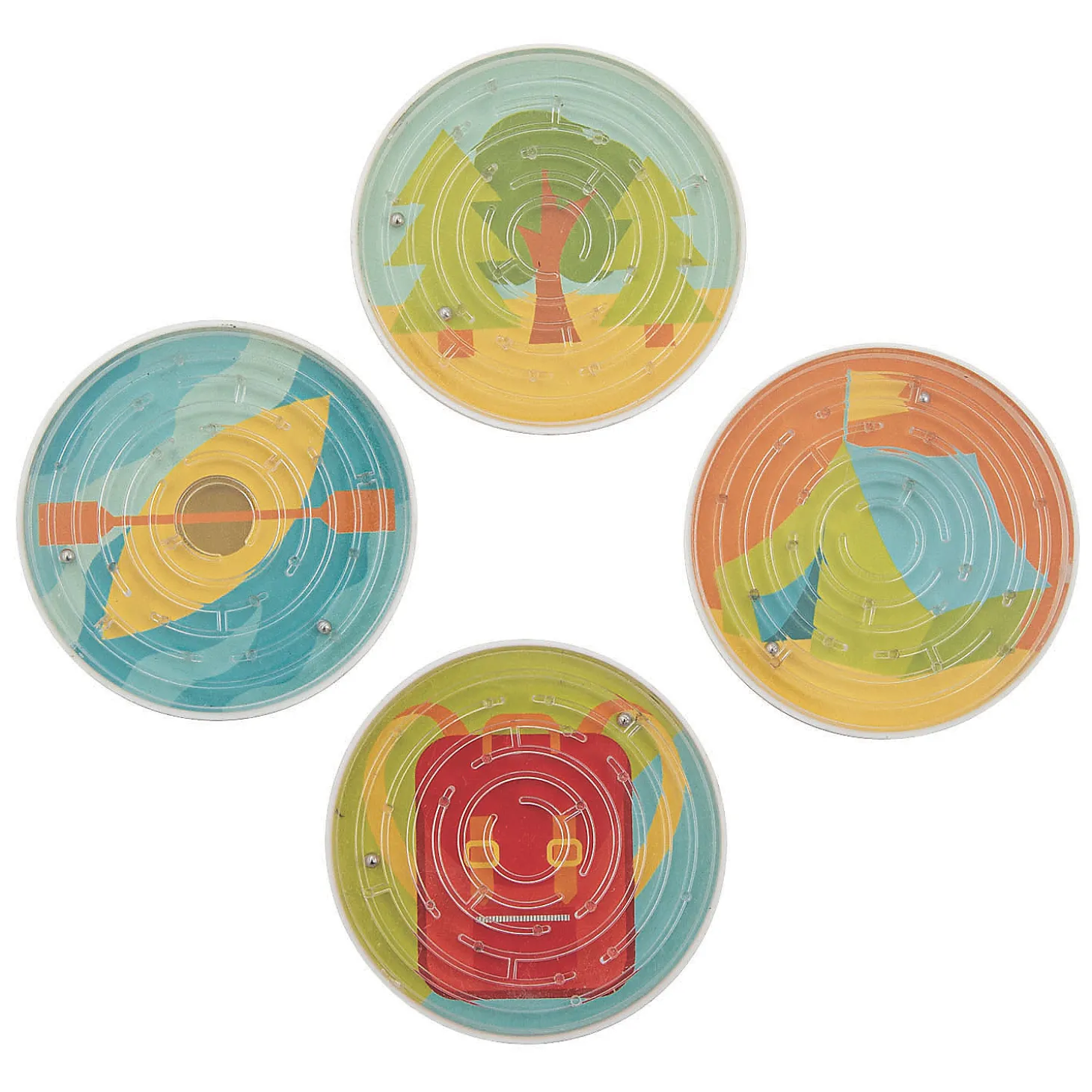 Camp Maze Puzzles - 24 Pc.