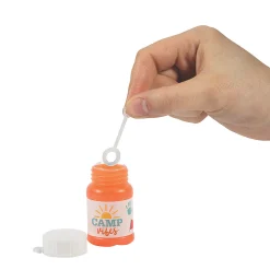 Camp Mini Bubble Bottles - 24 Pc.