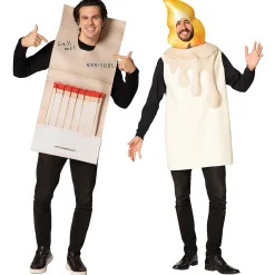 Candle & Matches Couples Costume