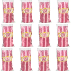 Carnival Design Potato Sack Race Bags - 12 Pc.