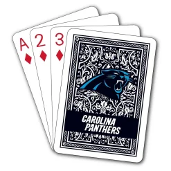 Carolina Panthers Nfl Team Playing Cards