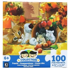 Cat And Mice 100 Piece Juvenile Collection Jigsaw Puzzle