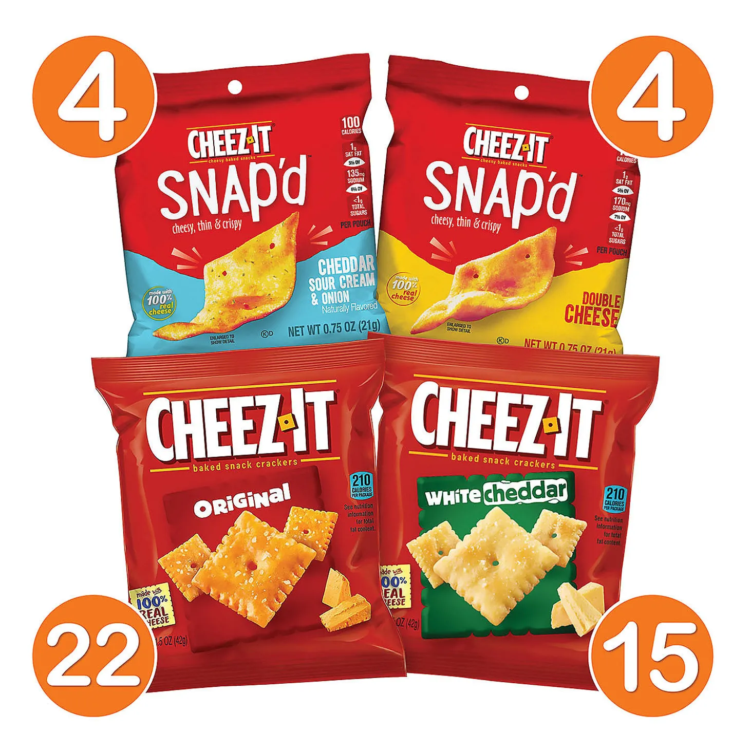 Cheez-It Snack Cracker Variety Pack