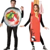 Chopsticks & Sushi Couples Costumes
