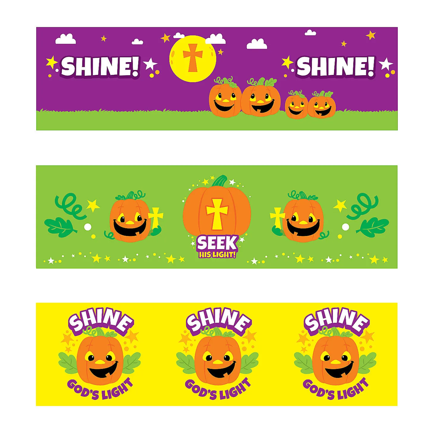 Christian Pumpkin Chinese Yoyos - 12 Pc.