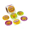 Christian Pumpkin Halloween Sticker Roll - 100 Stickers
