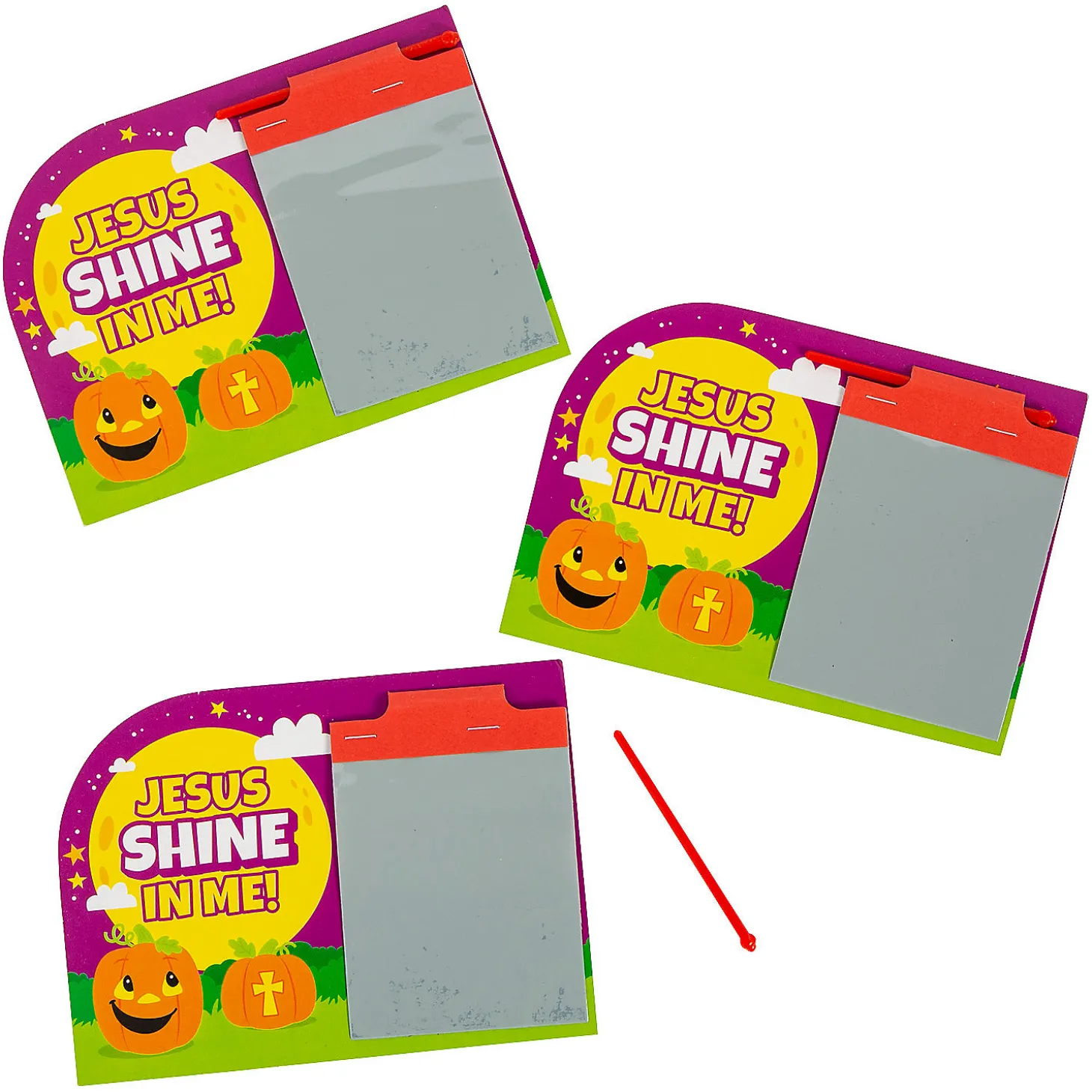 Christian Pumpkin Magic Screens - 12 Pc.
