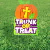 Christian Pumpkin Trunk-Or-Treat Yard Sign