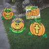 Christian Pumpkin Yard Signs - 4 Pc.