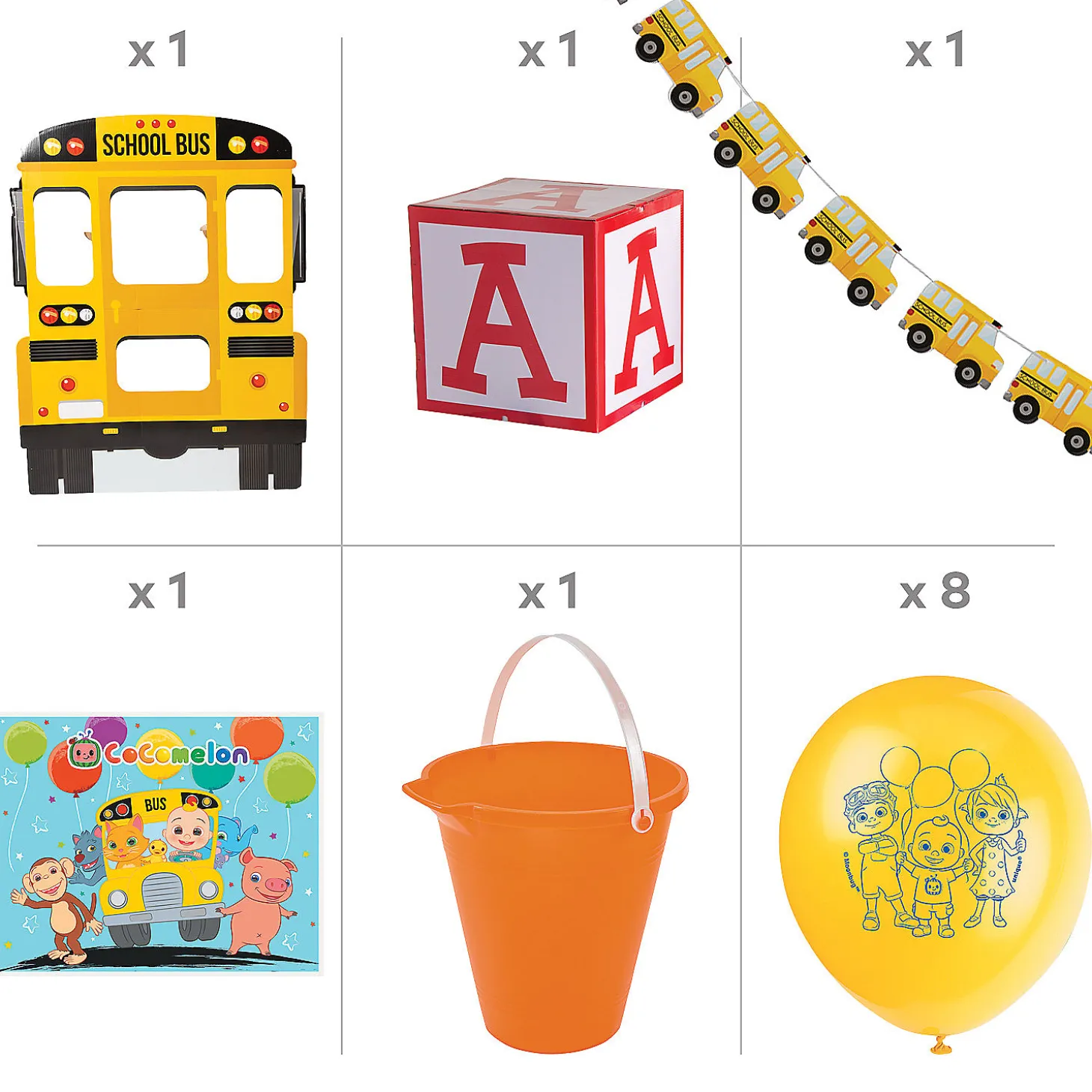 Cocomelon Trunk-Or-Treat Decorating Kit - 177 Pc.