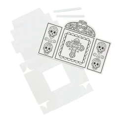 Color Your Own Day Of The Dead Shrines - 6 Pc.