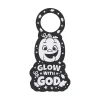 Color Your Own Fuzzy Christian Pumpkin Doorknob Hangers - 12 Pc.