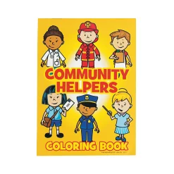 Community Helper Coloring Books - 24 Pc.
