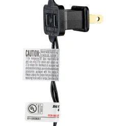 10Ct Skeleton Halloween Lights - 7.5Ft Black Wire