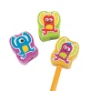 Cute Monster Pencil Sharpeners - 12 Pc.